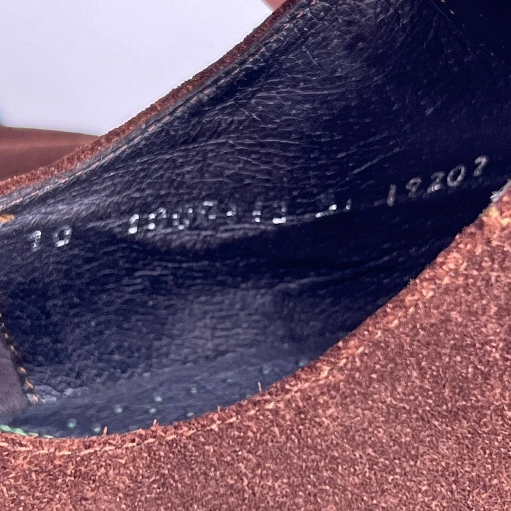 JD FISK Victor Oxfords Suede Lace Up Casual Dress‎ Shoes 10
